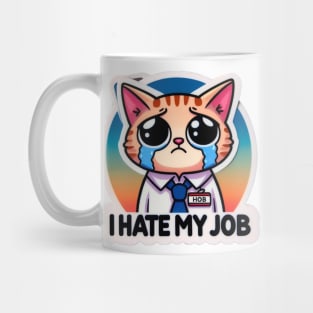 Cats hate job Mug